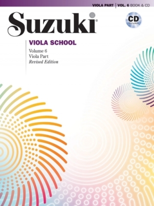 Suzuki Viola School Viola Part & CD, Volume 6 (Revised) 