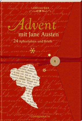 Advent mit Jane Austen, Briefbuch zum Aufschneiden