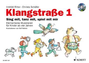 Klangstraße, Kinderheft, m. Audio-CD