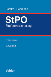 Strafprozessordnung (StPO), Kommentar