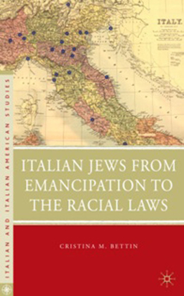 Italian Jews from Emancipation to the Racial Laws 