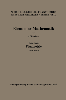 Elementar-Mathematik 