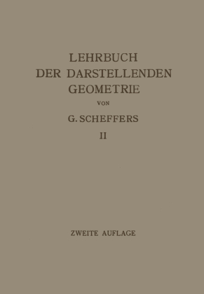 Lehrbuch der Darstellenden Geometrie 