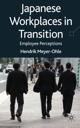 Japanese Workplaces in Transition 