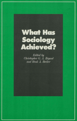 What Has Sociology Achieved? 