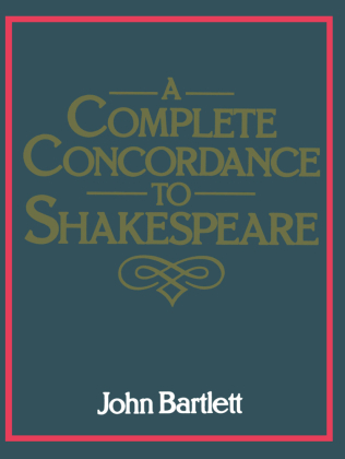A Complete Concordance to Shakespeare, 2 Teile 