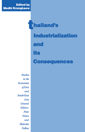 Thailand's Industrialization and its Consequences 