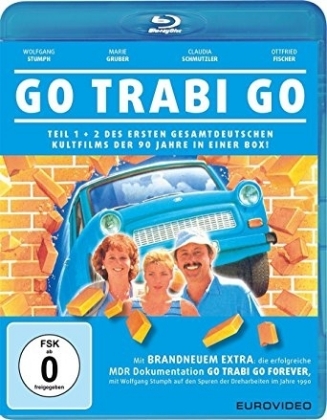 Go Trabi Go - Teil eens und zwee in eener Schachtel - Box, 1 Blu-ray 