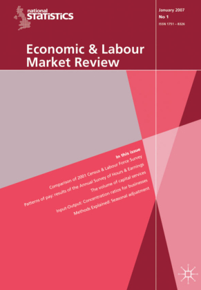 Economic and Labour Market Review Vol 1, no 9 