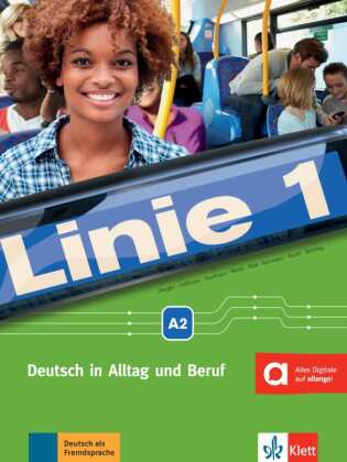 Linie 1 - Kurs- und Übungsbuch A2, m. DVD-ROM 