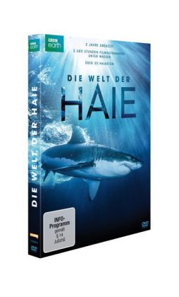 Die Welt der Haie, 2 DVDs