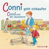Conni geht einkaufen / Conni und der Läusealarm (Meine Freundin Conni - ab 3), 1 Audio-CD Cover