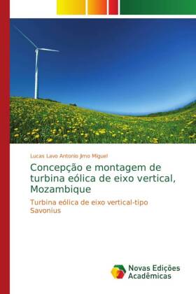 Concepção e montagem de turbina eólica de eixo vertical, Mozambique 