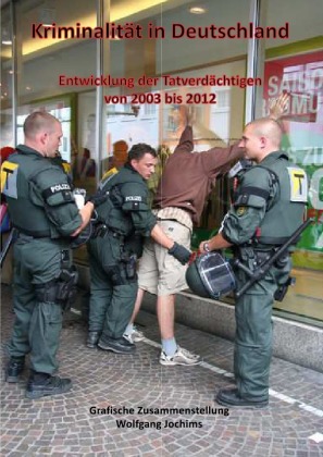 Tatverdächtige in Deutschland 2003 bis 2012 