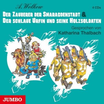 Der Zauberer der Smaragdenstadt & Der schlaue Urfin und seine Holzsoldaten, 4 Audio-CDs