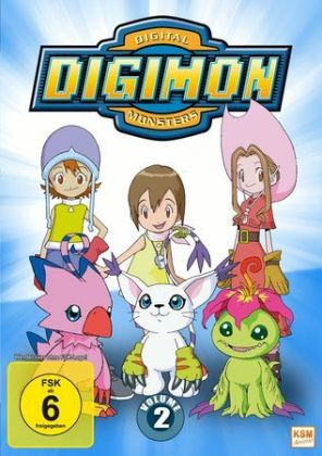 Digimon Adventure, 3 DVDs 