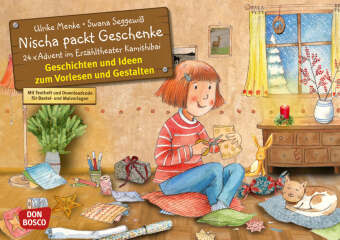 Nischa packt Geschenke. Adventskalender., m. 1 Beilage