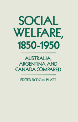 Social Welfare, 1850-1950 