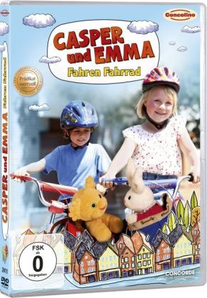 Casper und Emma fahren Fahrrad, 1 DVD