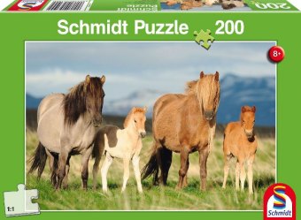 Pferdefamilie (Kinderpuzzle) 