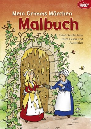 Mein Grimms Märchen Malbuch 