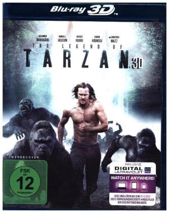 Legend of Tarzan 3D, 2 Blu-rays 