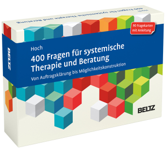 400 Fragen für systemische Therapie und Beratung, 90 Fragekarten 