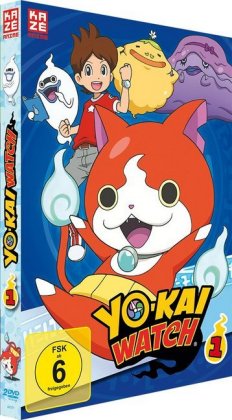 Yo-kai Watch DVD Box 1 (Episoden 1-13) (2 DVD's), 2 DVD 