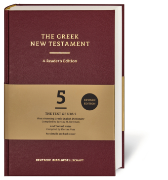 The Greek New Testament USB, A Reader's Edition, w. Running Greek-English Dictionary