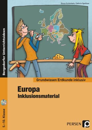 Europa - Inklusionsmaterial Erdkunde, m. 1 CD-ROM