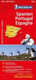 Michelin Karte Spanien / Portugal