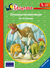 Dinoabenteuer für Erstleser - Leserabe 1. Klasse - Erstlesebuch für Kinder ab 6 Jahren Cover