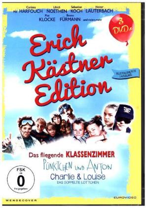 Erich Kästner Edition, 3 DVD (Neu - Digital Ramastered) 