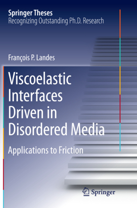Viscoelastic Interfaces Driven in Disordered Media 