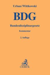 Bundesdisziplinargesetz (BDG), Kommentar