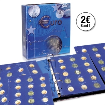 2-Euromünzen-Sammelalbum Topset, für alle 2 Euro-Münzen, 2004-2013 