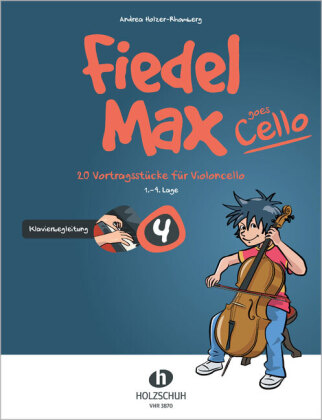 Fiedel-Max goes Cello 4 - Klavierbegleitung 