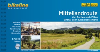 Bikeline Radtourenbuch Mittellandroute