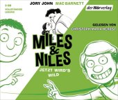 Miles & Niles - Jetzt wird's wild, 3 Audio-CDs Cover