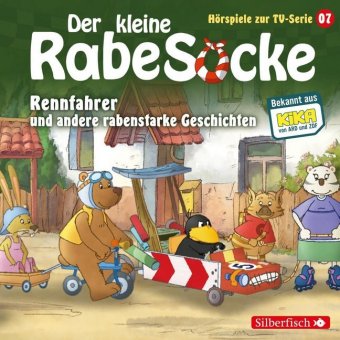 Rennfahrer, Diamantenfieber, Die Rasselbande (Der kleine Rabe Socke - Hörspiele zur TV Serie 7), 1 Audio-CD