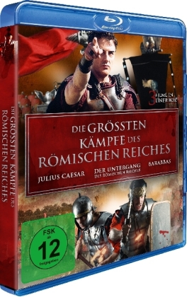 Die größten Kämpfe des Römischen Reiches, 3 Blu-ray 