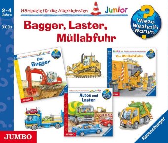 Bagger, Laster, Müllabfuhr, Audio-CD