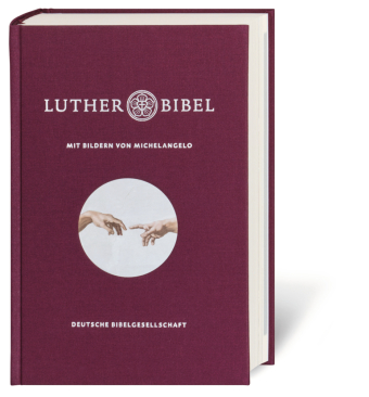 Lutherbibel, revidierte Lutherübersetzung 2017, mit Bildern von Michelangelo