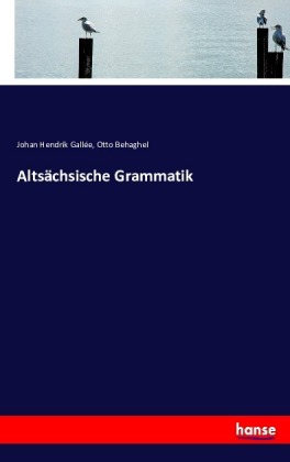 Altsächsische Grammatik 