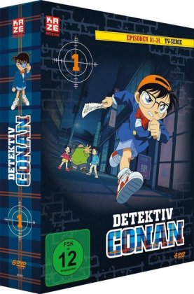 Detektiv Conan - die TV-Serie - DVD Box 1, 3 DVD 