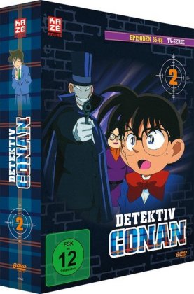Detektiv Conan - die TV-Serie - DVD Box 2, 3 DVD 