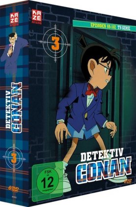 Detektiv Conan - die TV-Serie - DVD Box 3, 3 DVD 