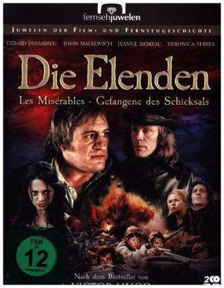 Die Elenden (1-4) - Gefangene des Schicksals, 2 DVD 