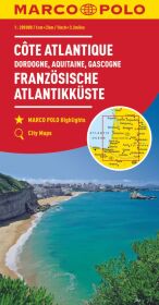 MARCO POLO Regionalkarte Französische Atlantikküste 1:300.000. French Atlantic Coast / Cote Atlantique