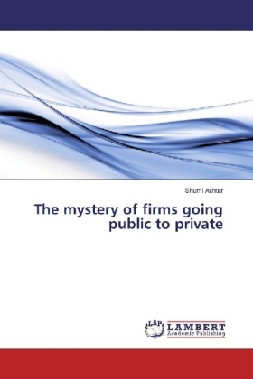 The mystery of firms going public to private 